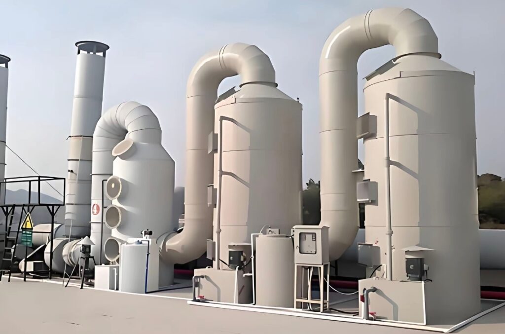 Exhaust gas collection tank03