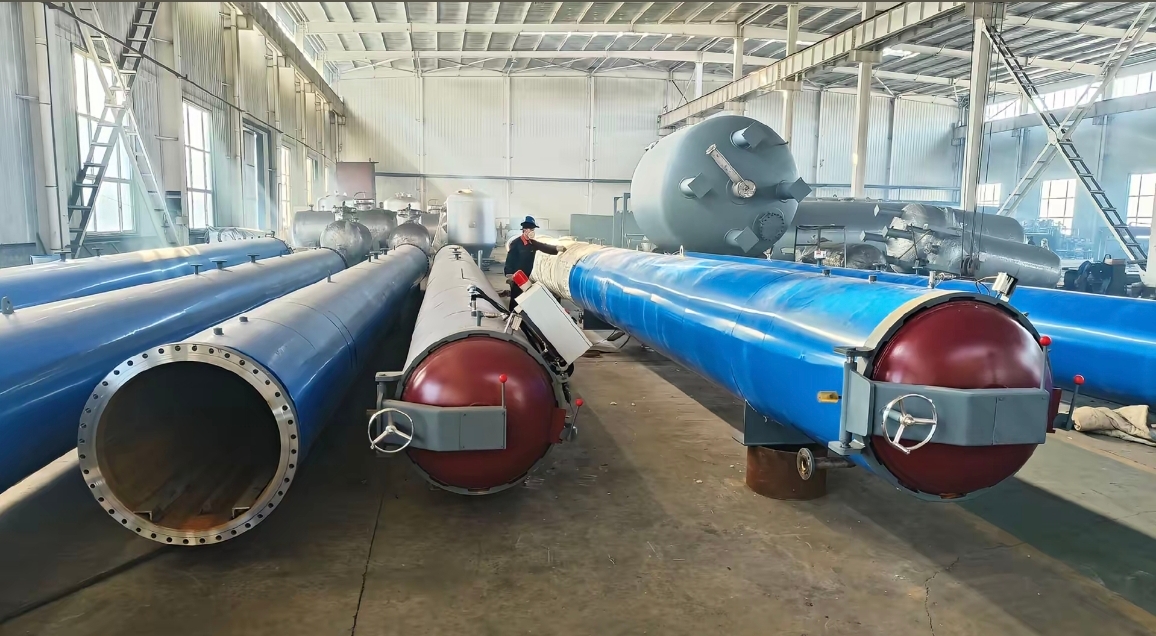 Tianmiao’s Six High-Precision Vulcanizer Successfully Enter Production in South China Composites Project