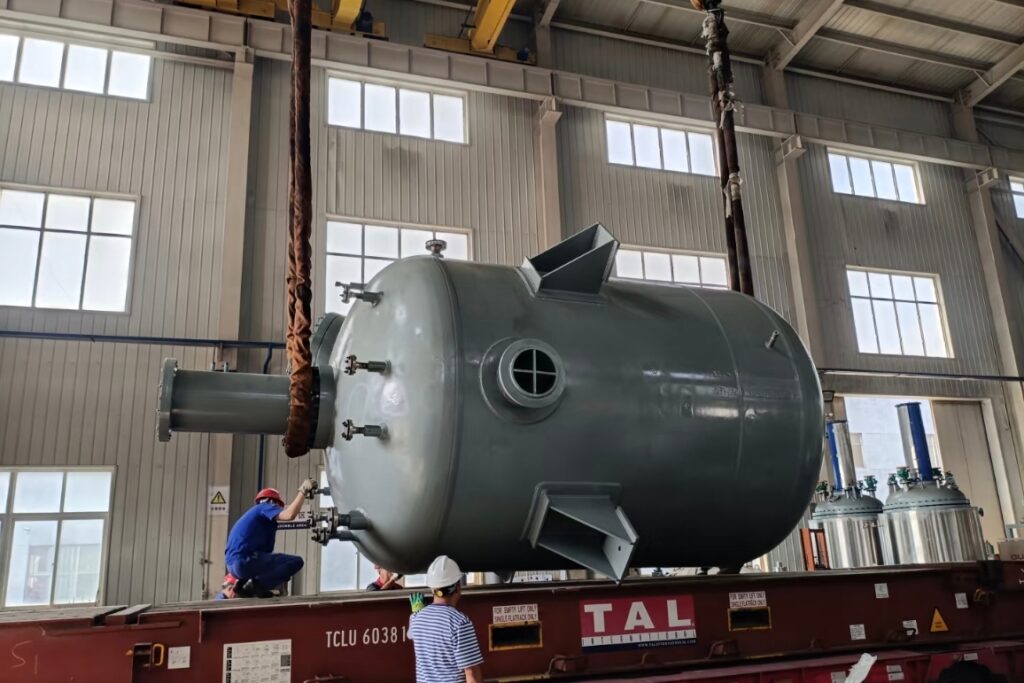 hydrogenation reactor vessel Equipment manufactured by Tianmiao Company