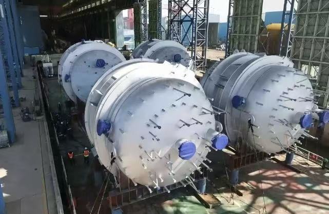Tianmiao's molten salt reactor vessel passes third-party inspection for export.